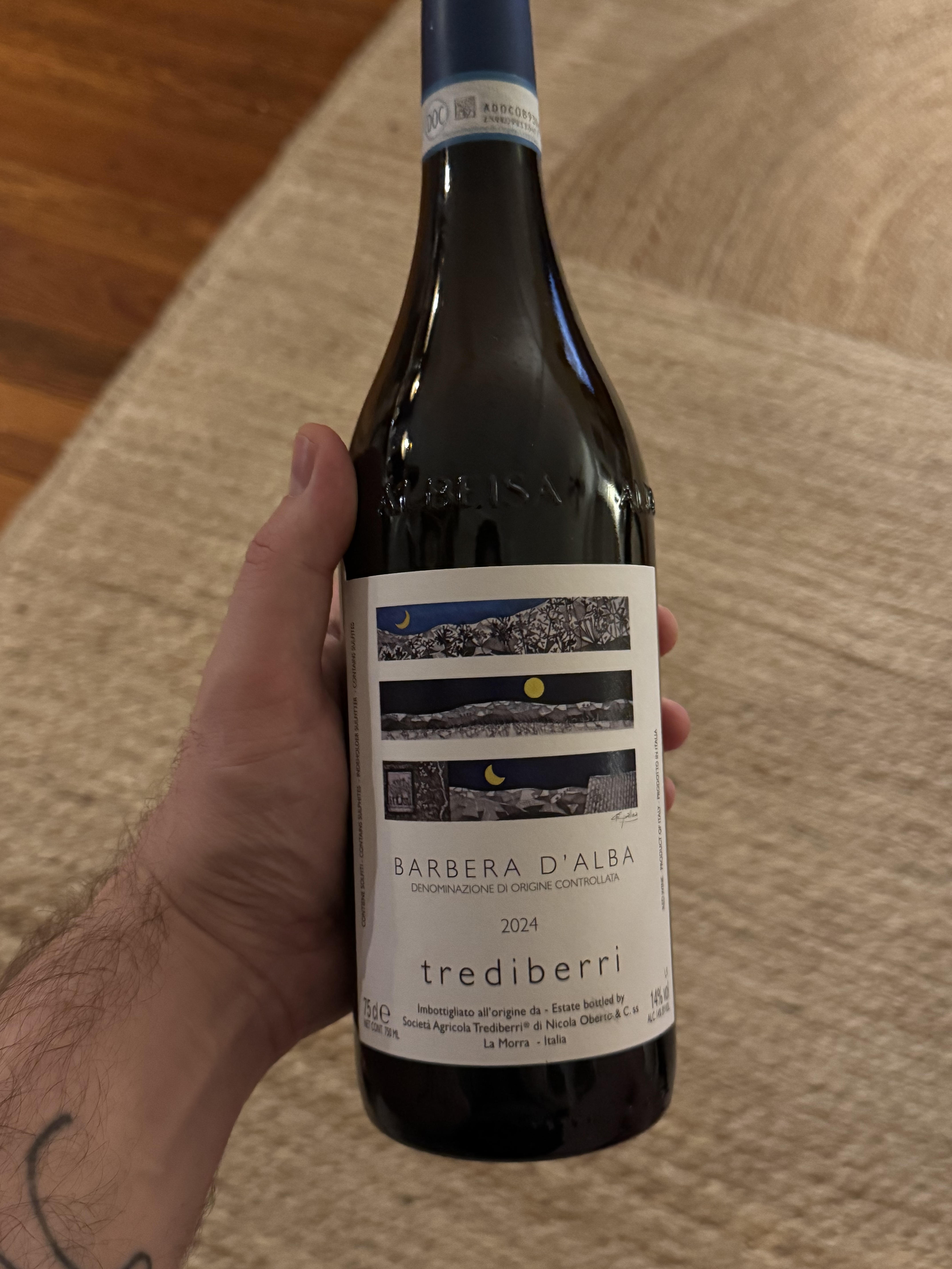 Barbera d'Alba Trediberri 2024