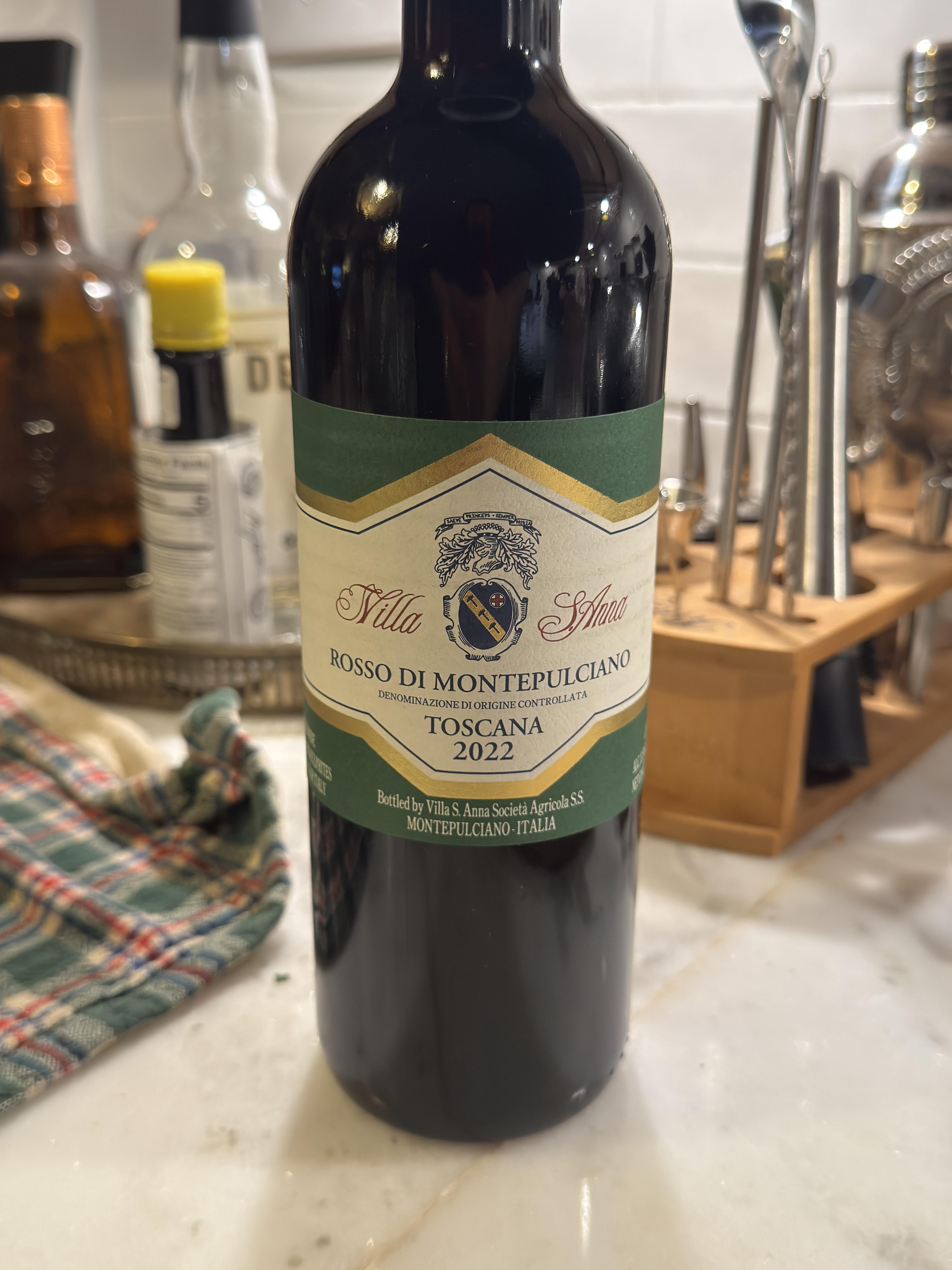 Bottle photo of Villa S. Anna Rosso di Montepulciano